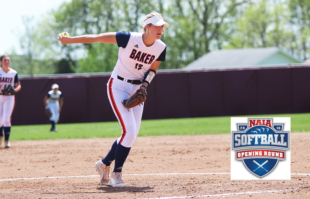 No. 25 Baker Softball Set for NAIA Opening Round