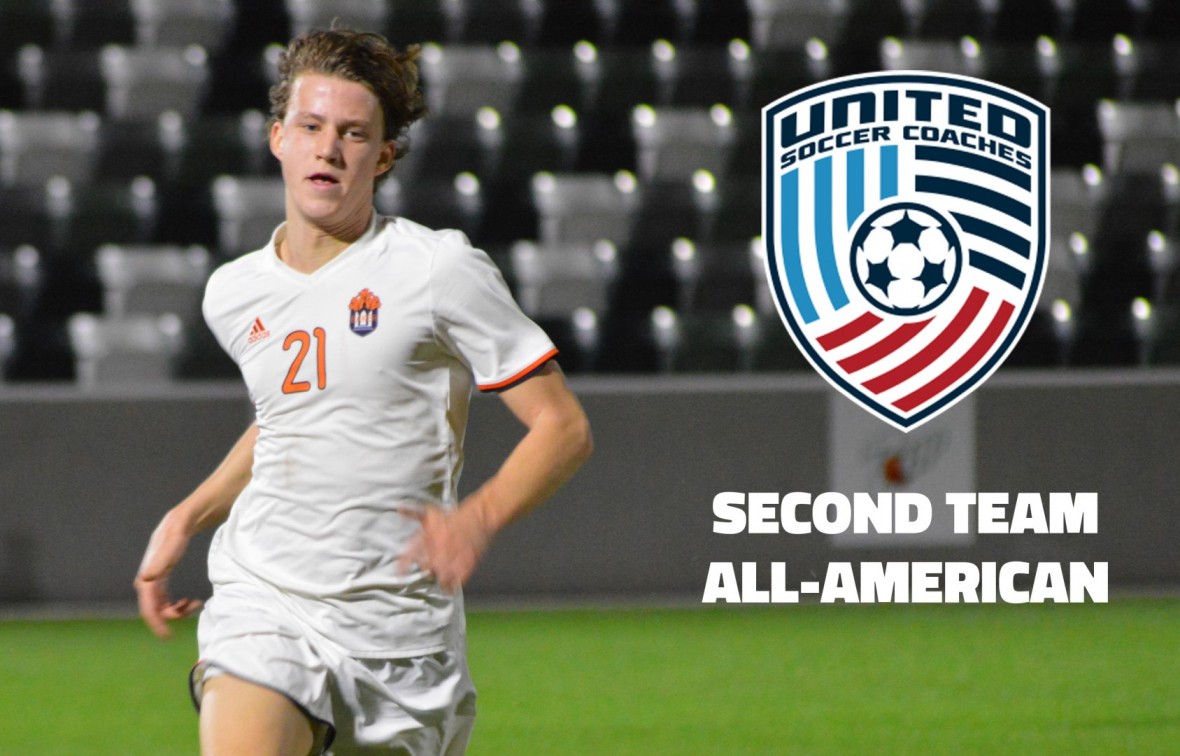Jacobs Named United Soccer Coaches Second Team All-American