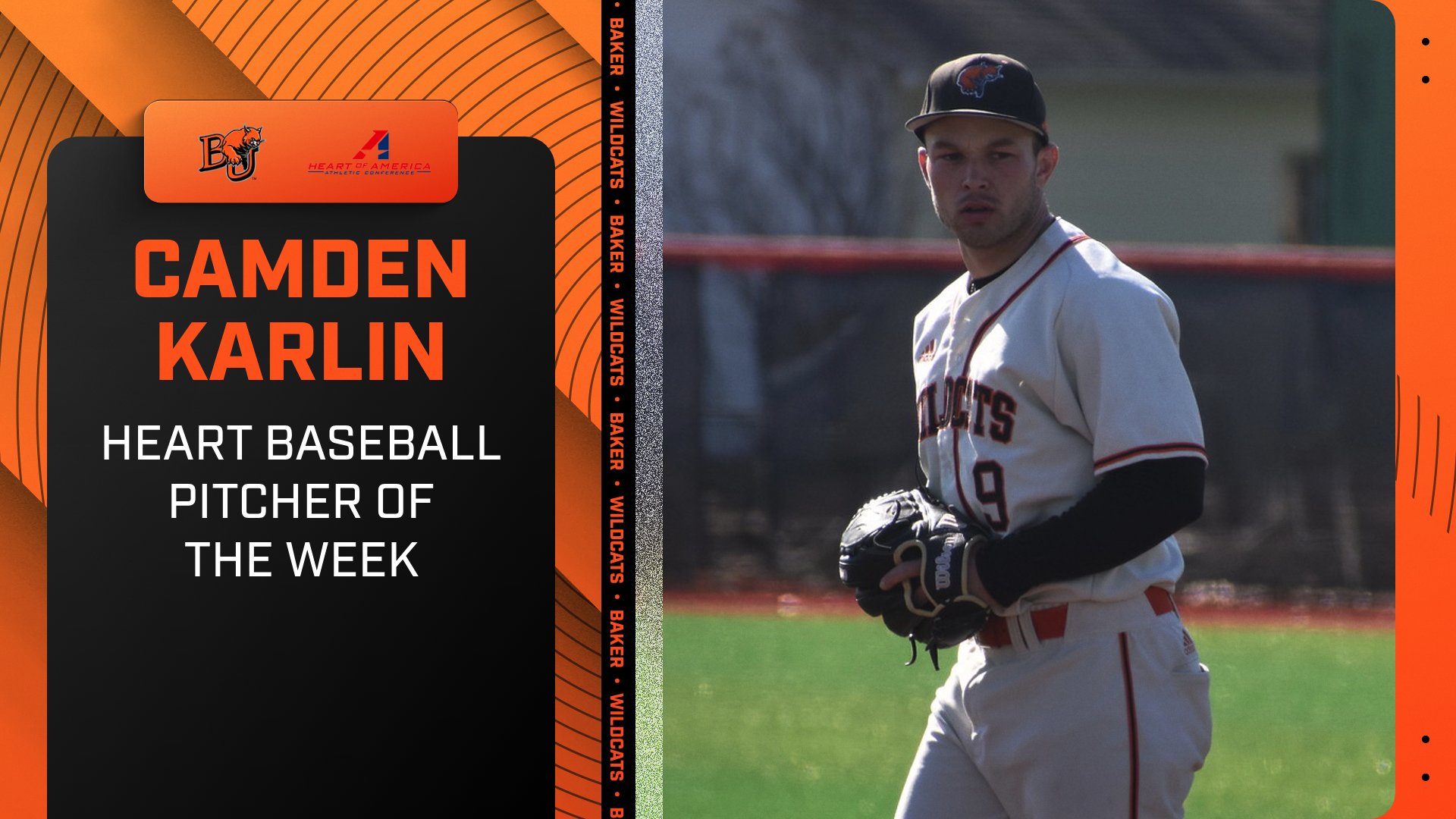 Karlin Selected Heart Pitcher of the Week