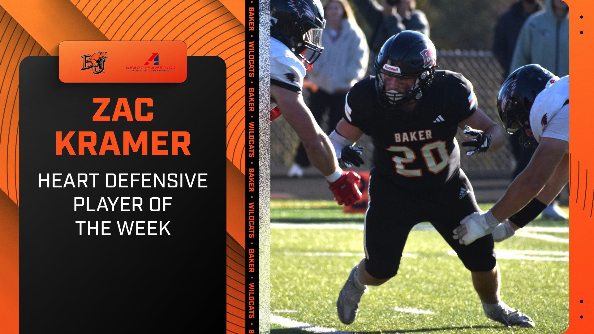 Kramer Named Final Heart Defensive Player of the Week