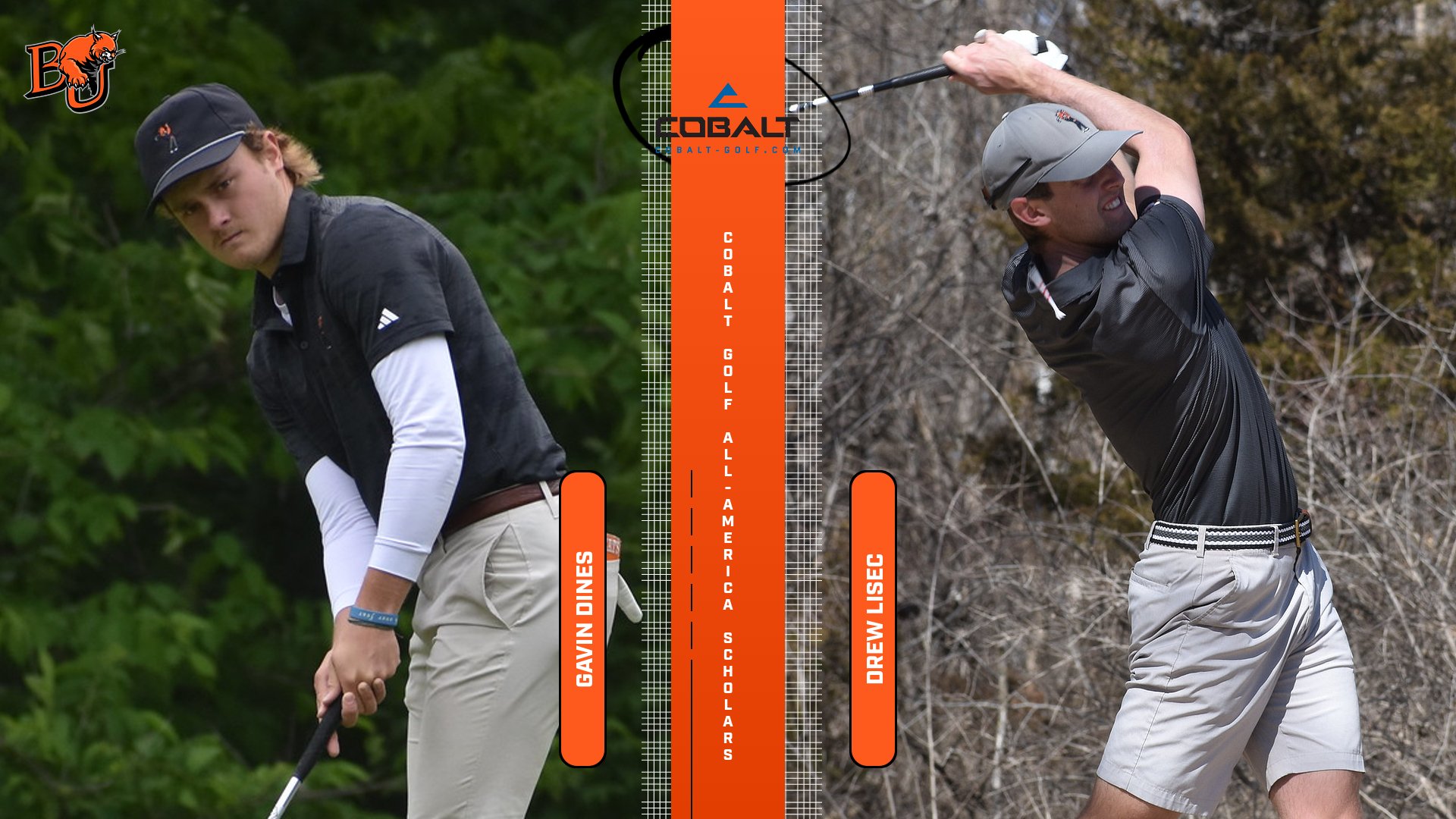 Dines, Lisec Earn Cobalt Golf All-America Scholar Honors
