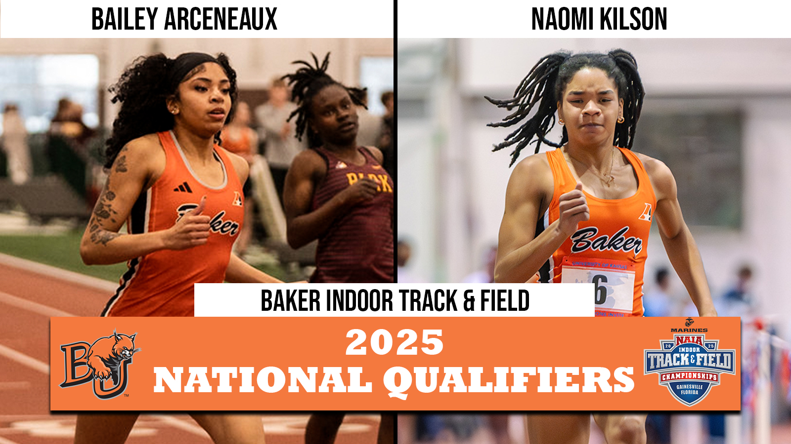 Arceneaux, Kilson Gear Up for Indoor Nationals
