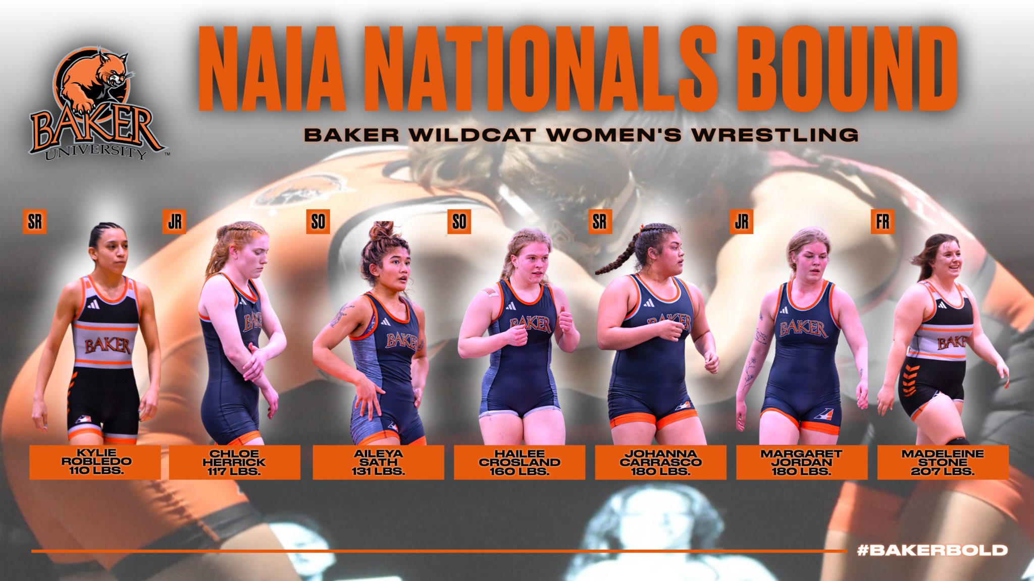 Wildcats Send Seven to 2026 NAIA Women&rsquo;s Wrestling Championships