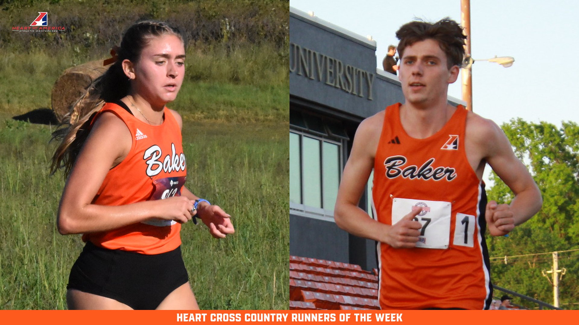 Carter, Massey Sweep Heart Cross Country Runner of the Week Honors